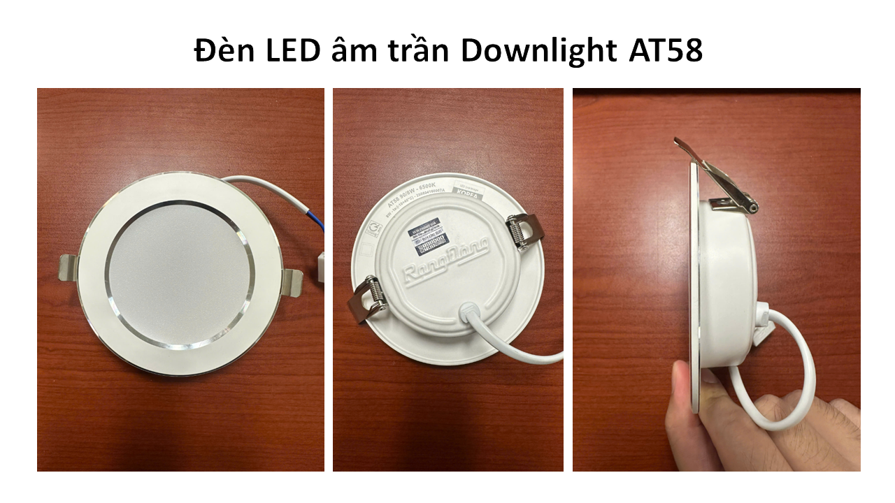 Bài 1.1 Đào tạo sản phẩm downlight AT58